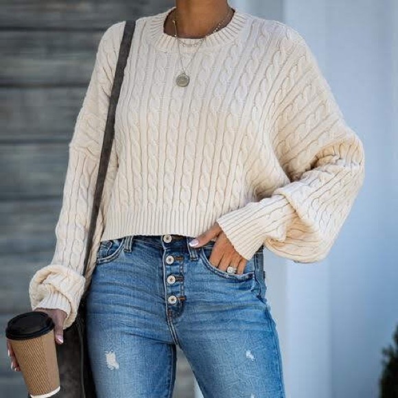 Vici Sweaters - Cropped Sweater